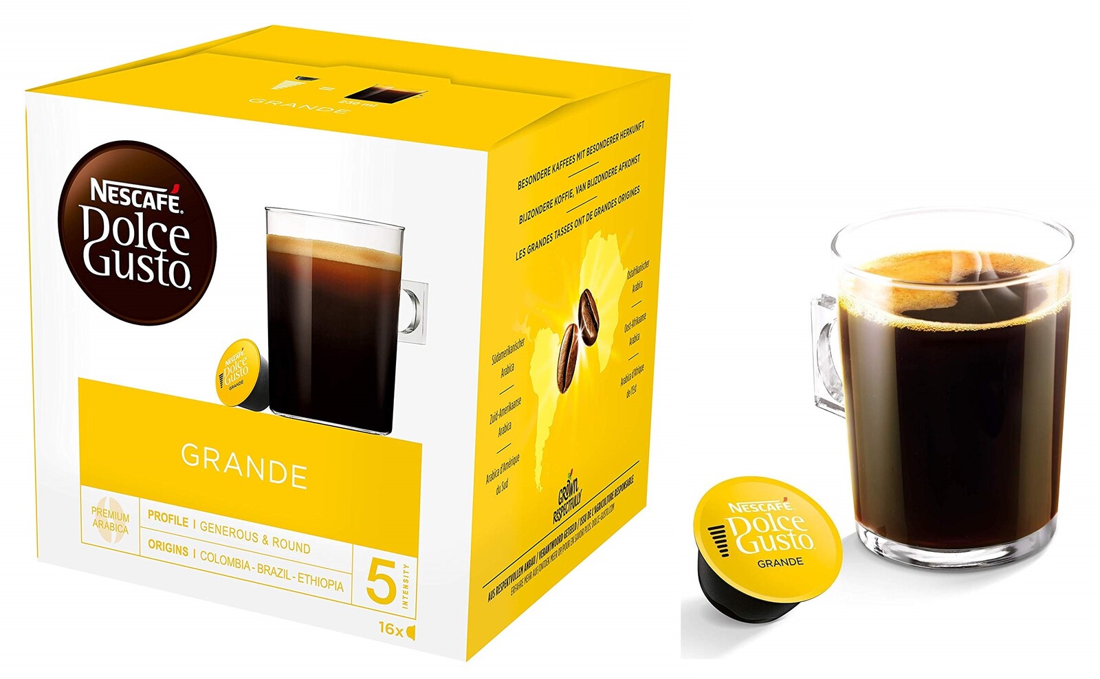 Kapsle Dolce Gusto Nescafe Grande 3x16 ks
