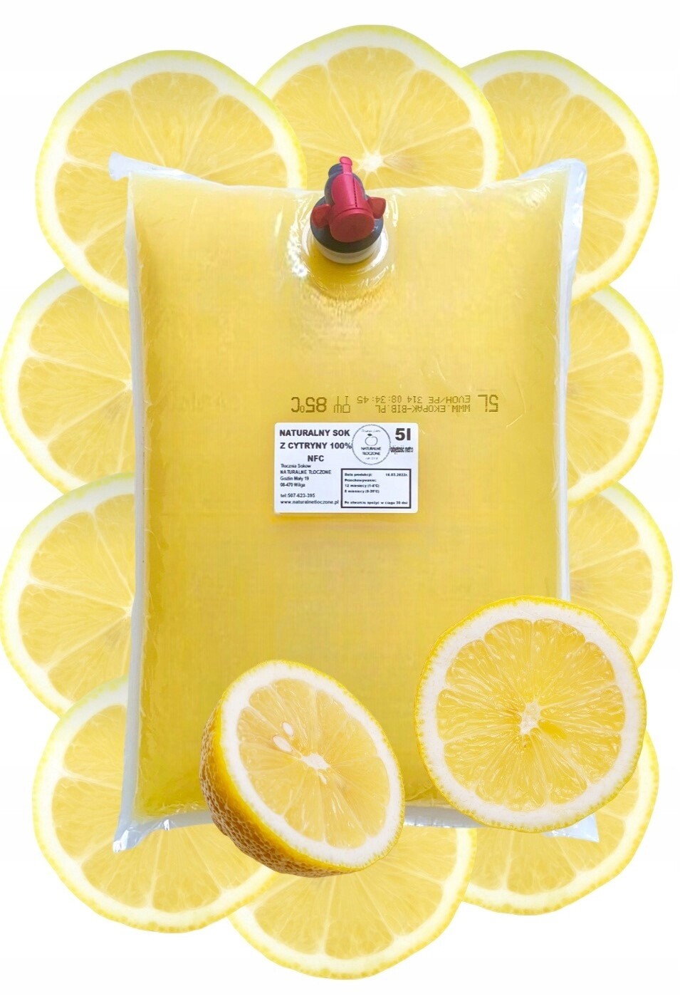 Citronová šťáva 100% 5 l