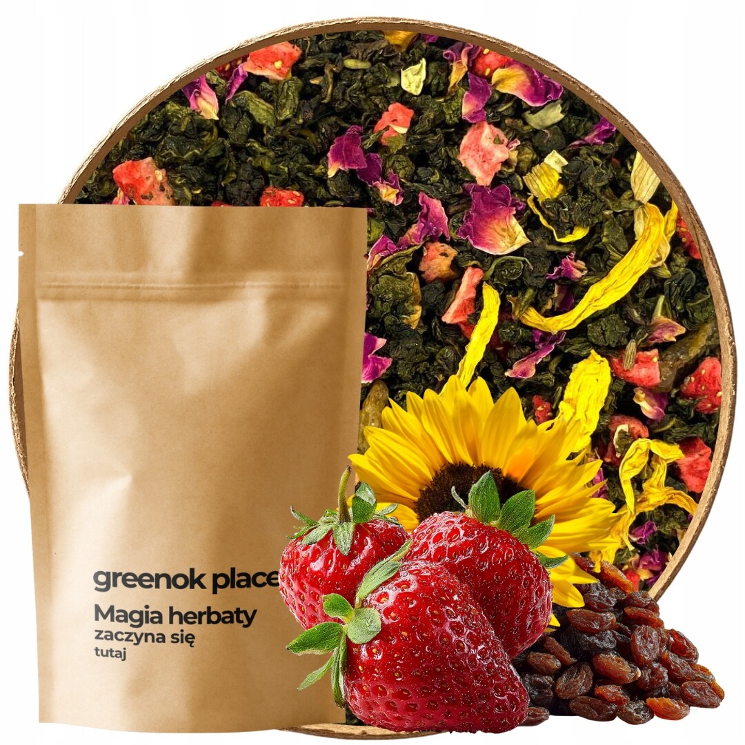 Čaj Oolong Jahody Ve Šlehačce 500g lyofilizované jahoda Mléko