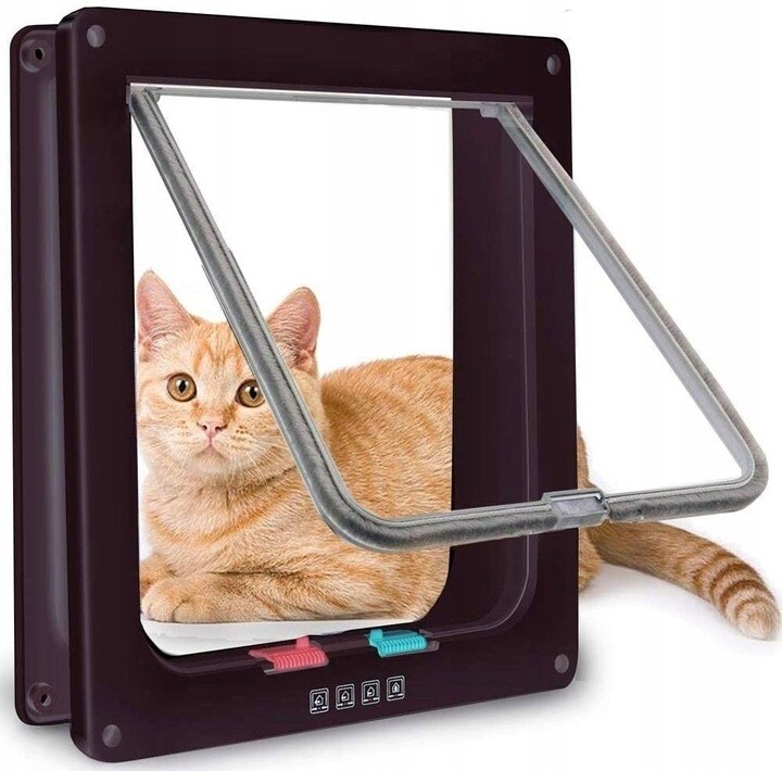 Kyvné dveře Zakręcony Koszyk 25 x 29 cm hnědé