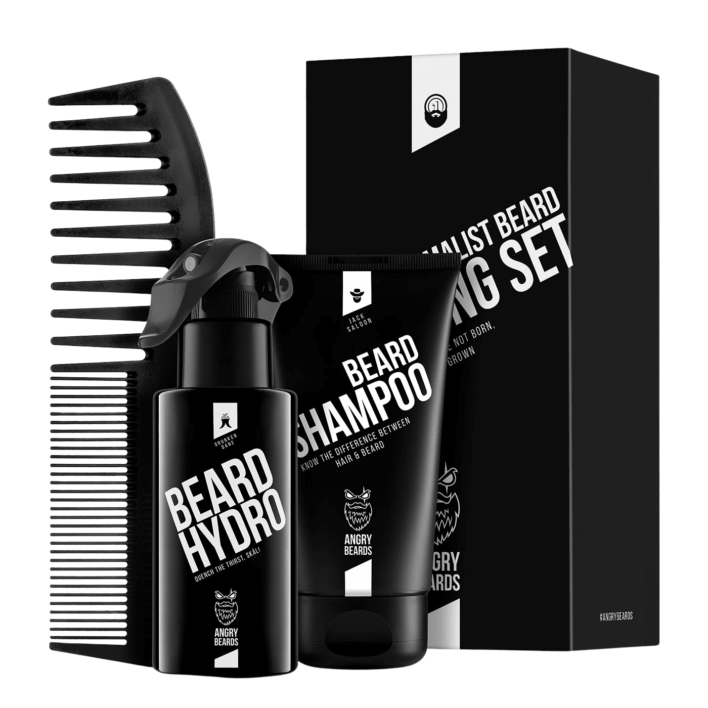 ANGRY BEARDS Sada péče o vousy Minimalist