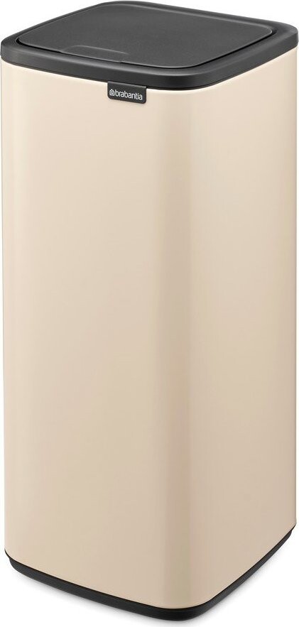 Béžový dotykový ocelový odpadkový koš 30 l Bo Touch – Brabantia