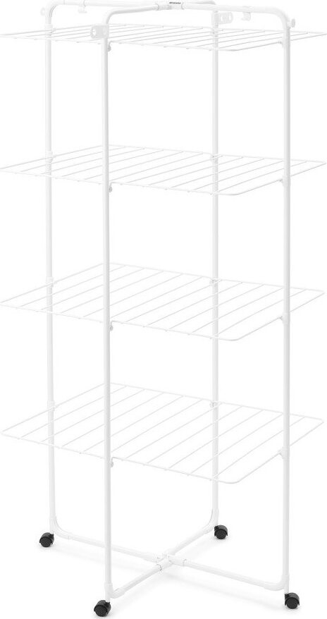 Bílý sušák na prádlo 30 m HangOn Tower – Brabantia