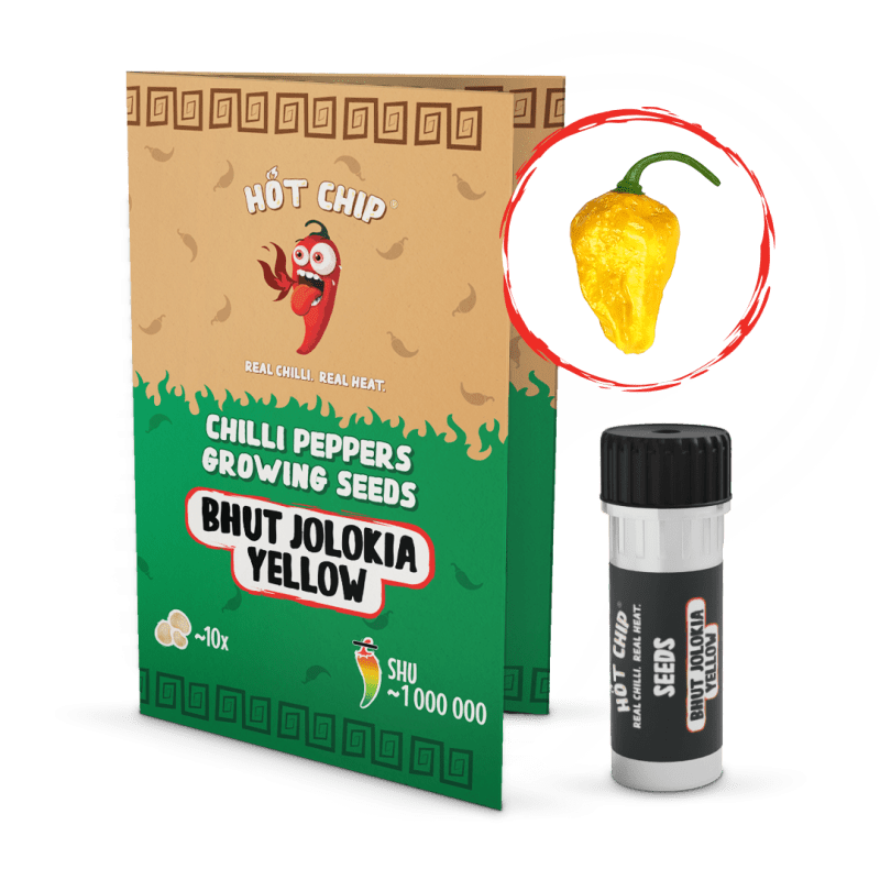 Bhut Jolokia Yellow - semínka chilli