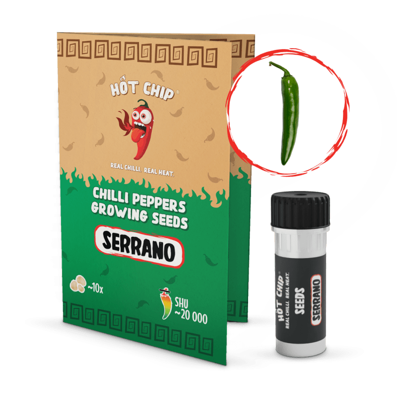 Serrano - semínka chilli