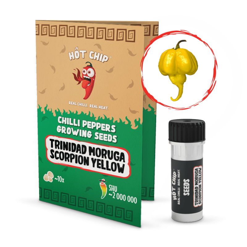 Trinidad Moruga Scorpion Yellow - semínka chilli