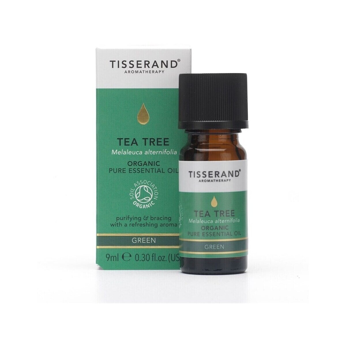 Tisserand Aromatherapy  Tea Tree Organic Drzewo Herbaciane  ruznobarevne