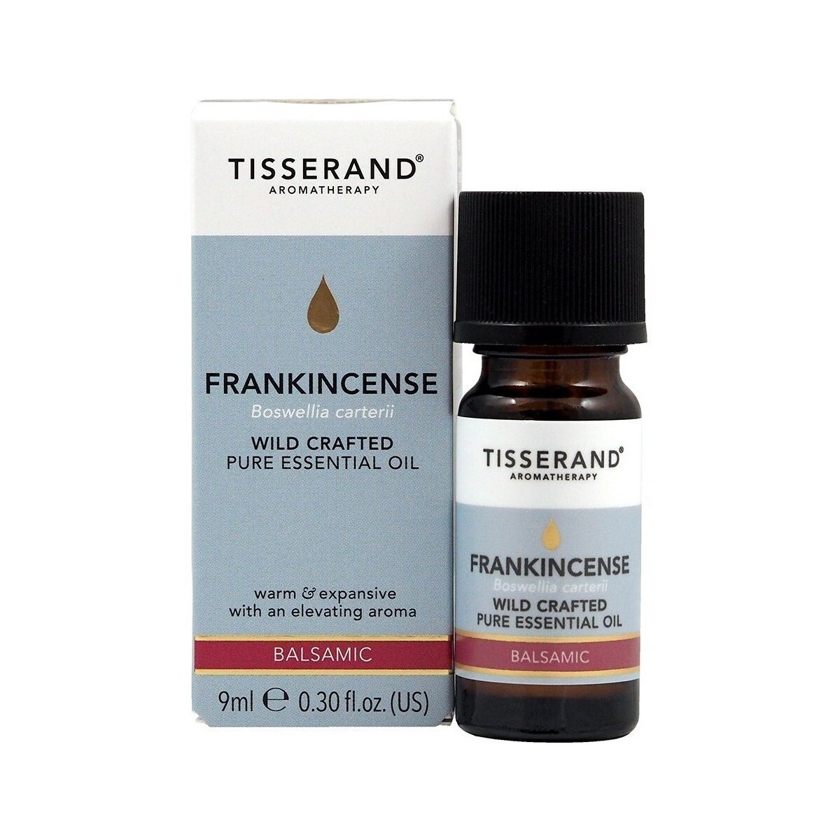 Tisserand Aromatherapy  Frankincense Wild Crafted  ruznobarevne