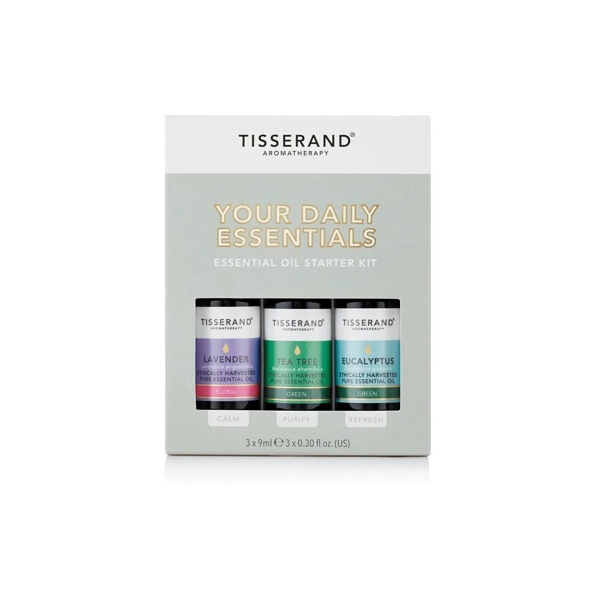 Tisserand Aromatherapy  Your Daily Essentials Kit  ruznobarevne