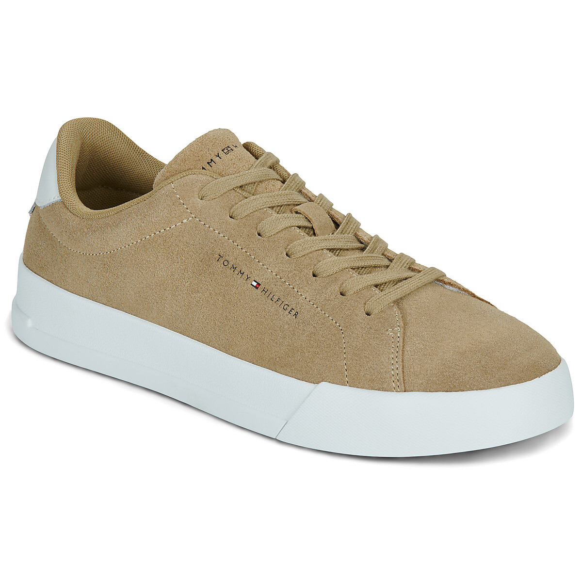 Tommy Hilfiger  TH COURT CORE SUEDE  Béžová