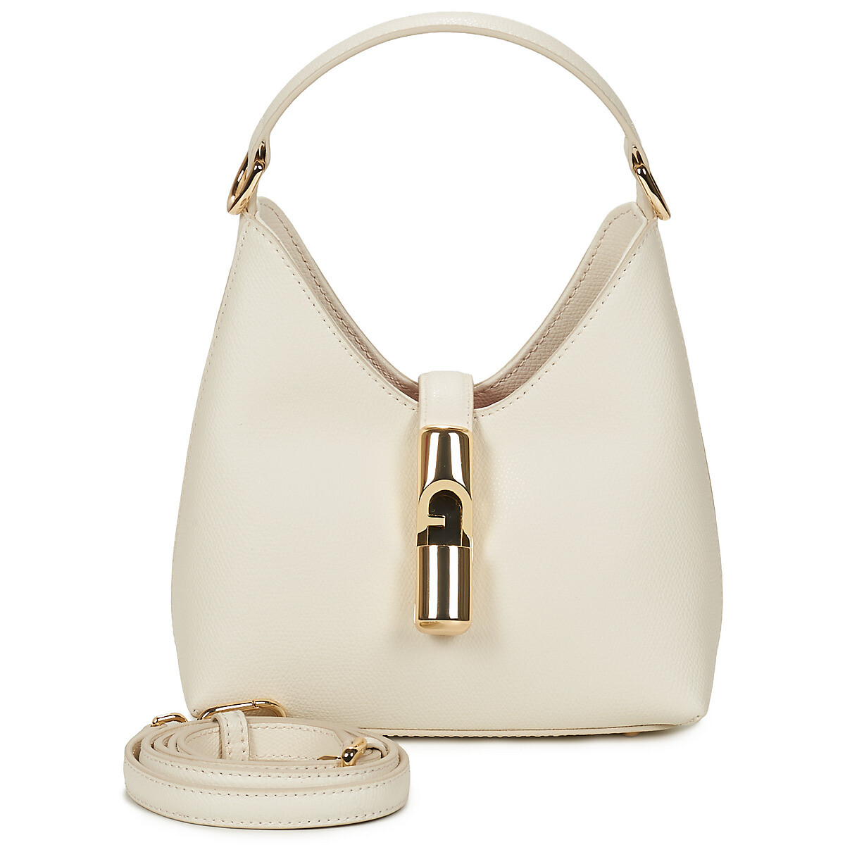 Furla  FURLA IRIDE MINI HOBO W/STRAP  Béžová