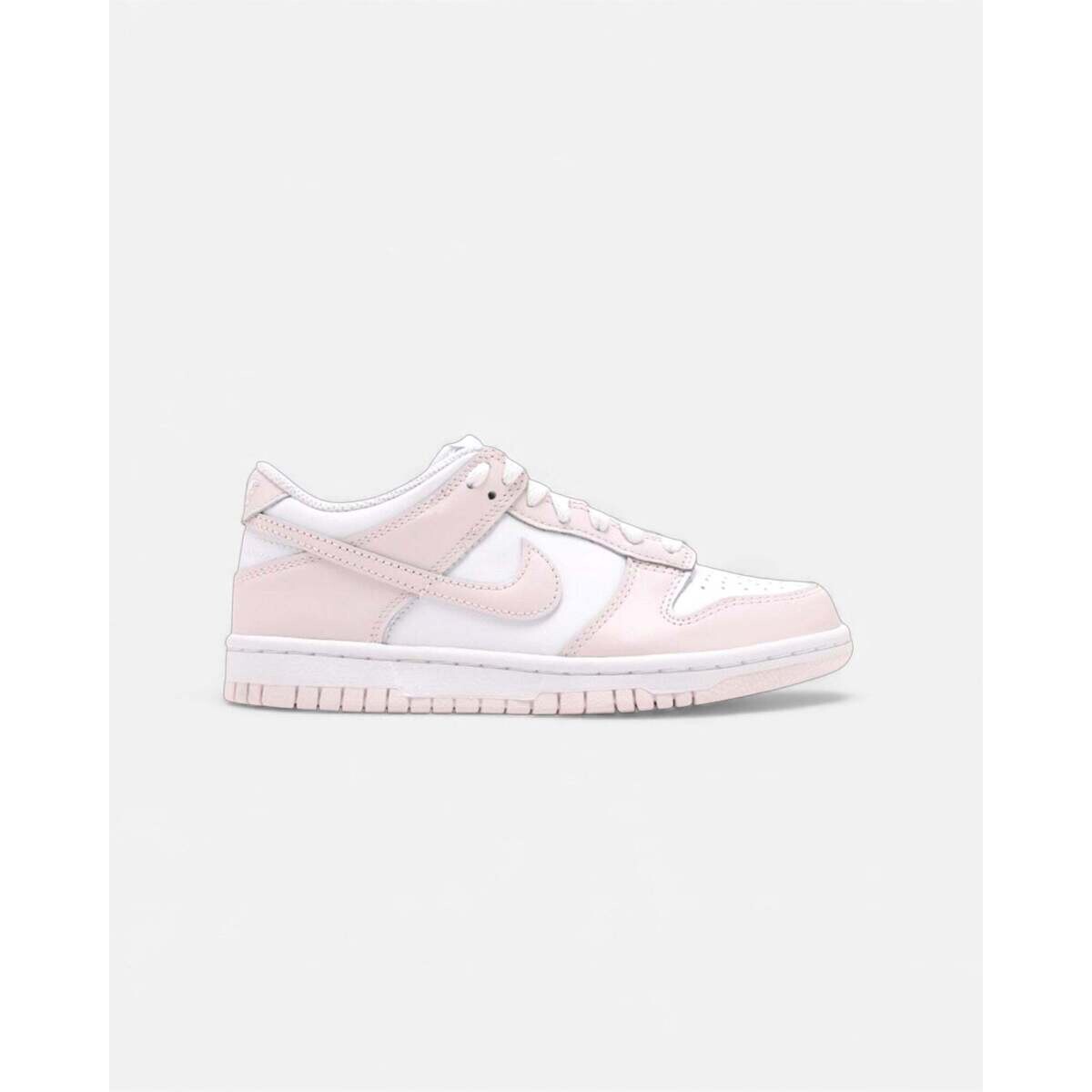 Nike  Dunk Low White Light Violet (GS)  Bílá