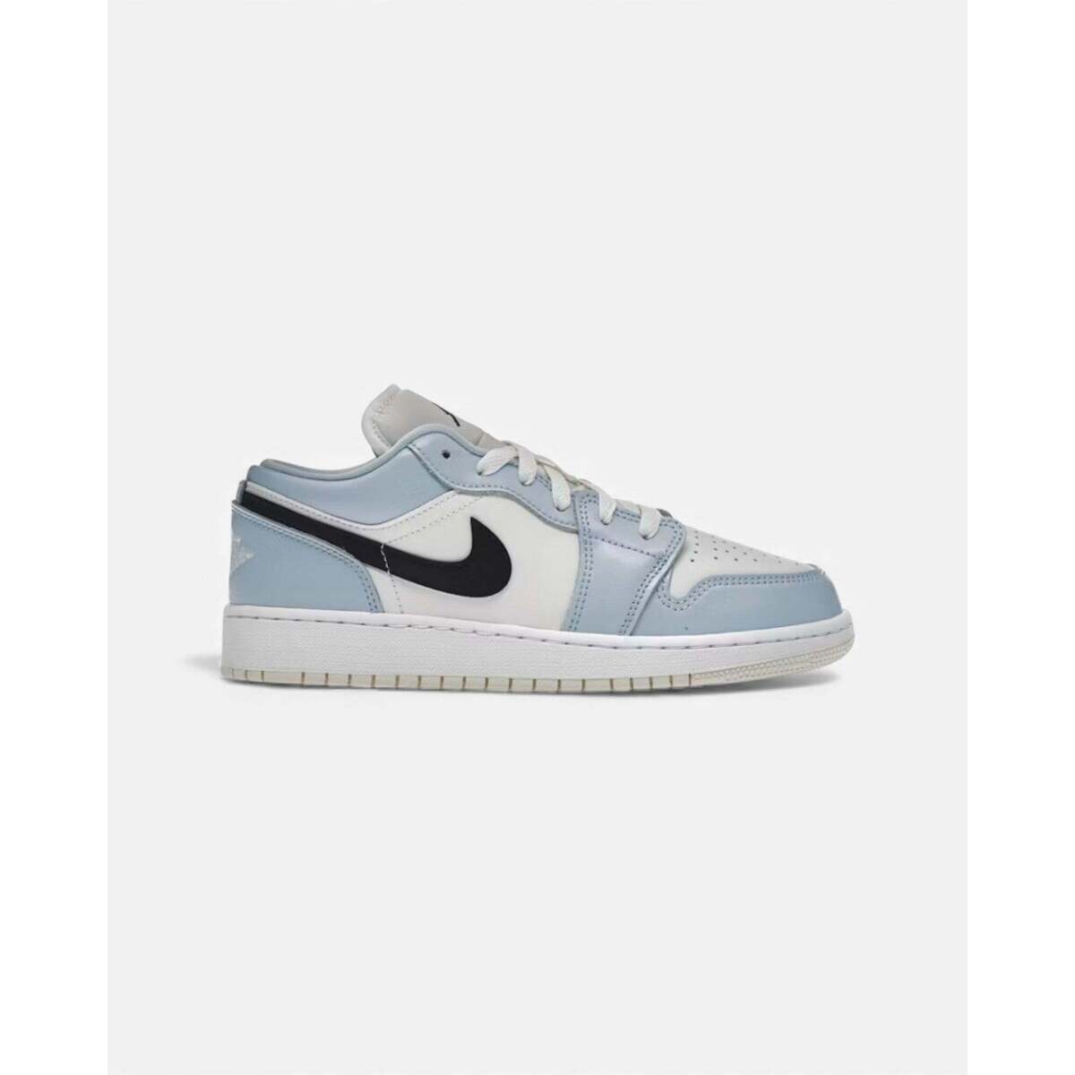 Nike  Jordan 1 Low Ice Blue Black (GS)  Bílá