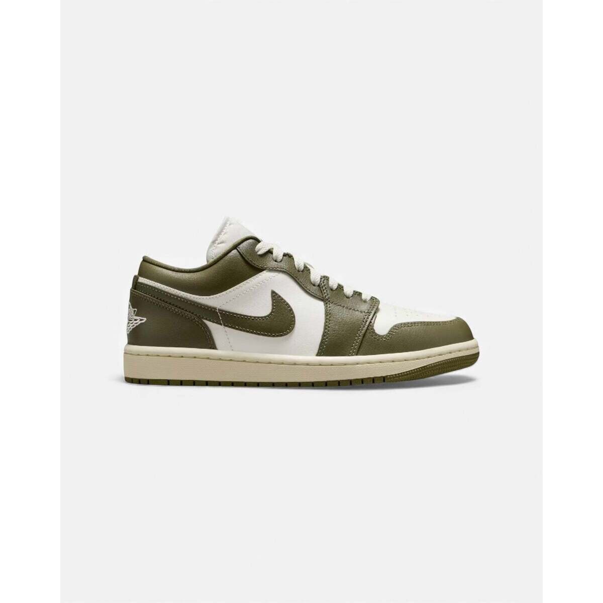 Nike  Jordan 1 Low Medium Olive (Women's)  Bílá