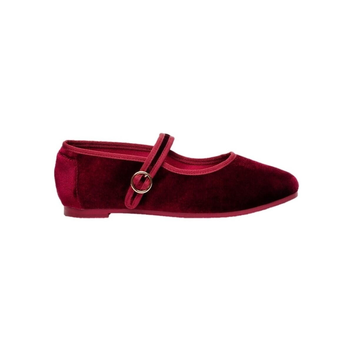 Paez  Mary Jane W - Velvet Burgundy  Zelená
