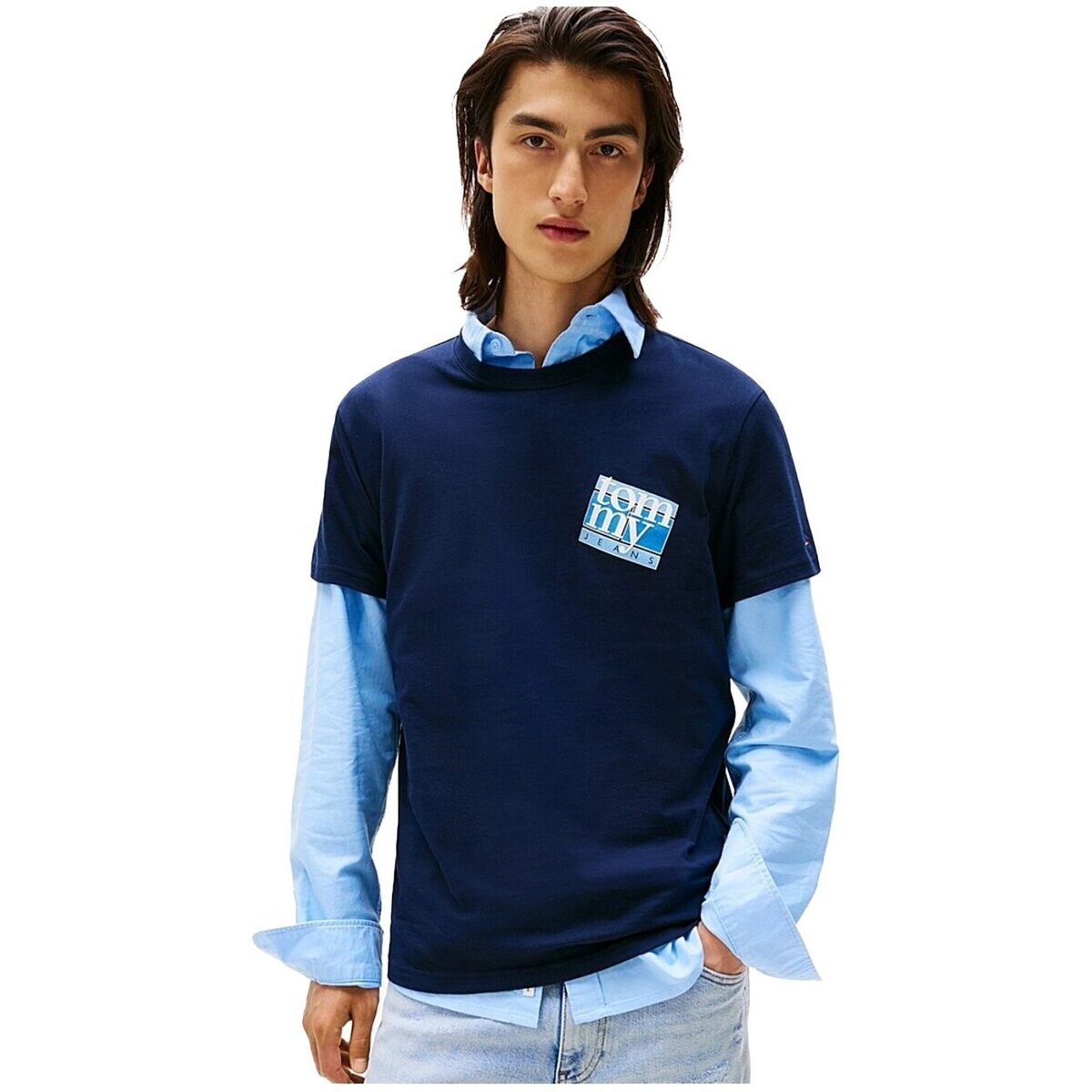 Tommy Jeans  DM0DM22127  Modrá