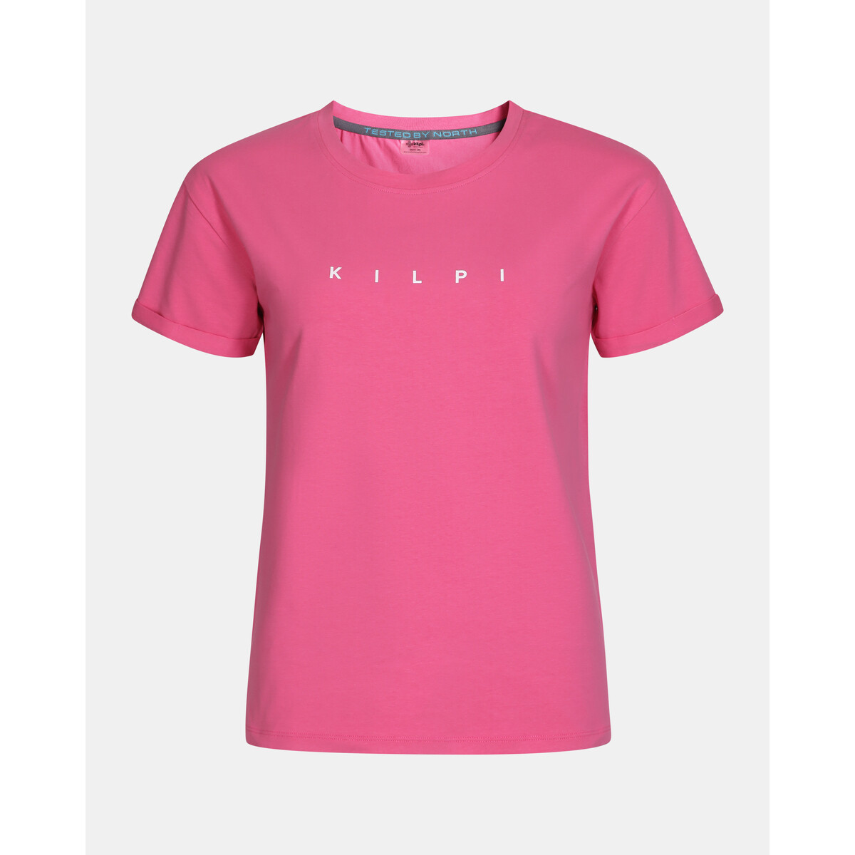 Kilpi  Dámské bavlněné tričko s krátkým rukávem  PROLIX-W  Růžová