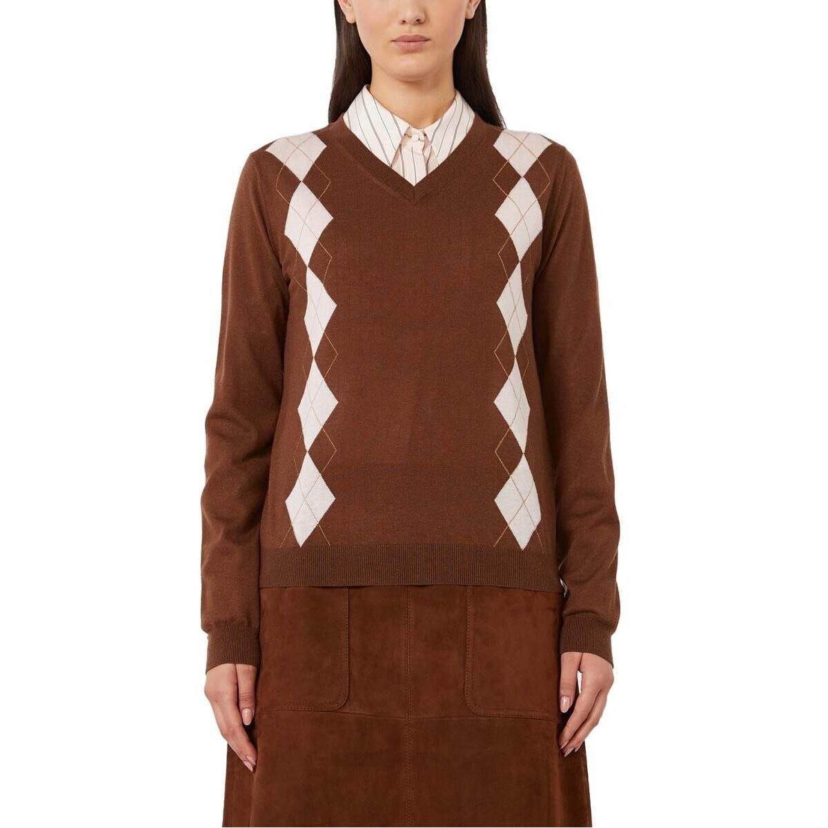 Maxmara Studio  MSTDENTICE  Hnědá