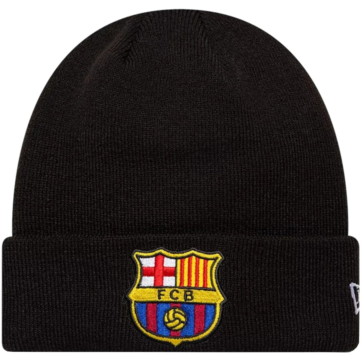New-Era  Core Cuff Beanie FC Barcelona Hat  Černá