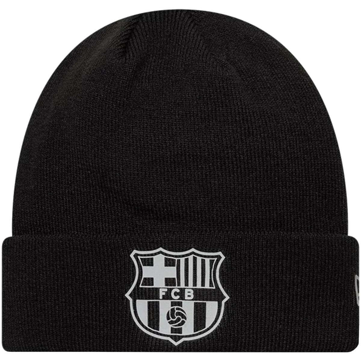 New-Era  Core Cuff Beanie FC Barcelona Reflective Hat  Černá
