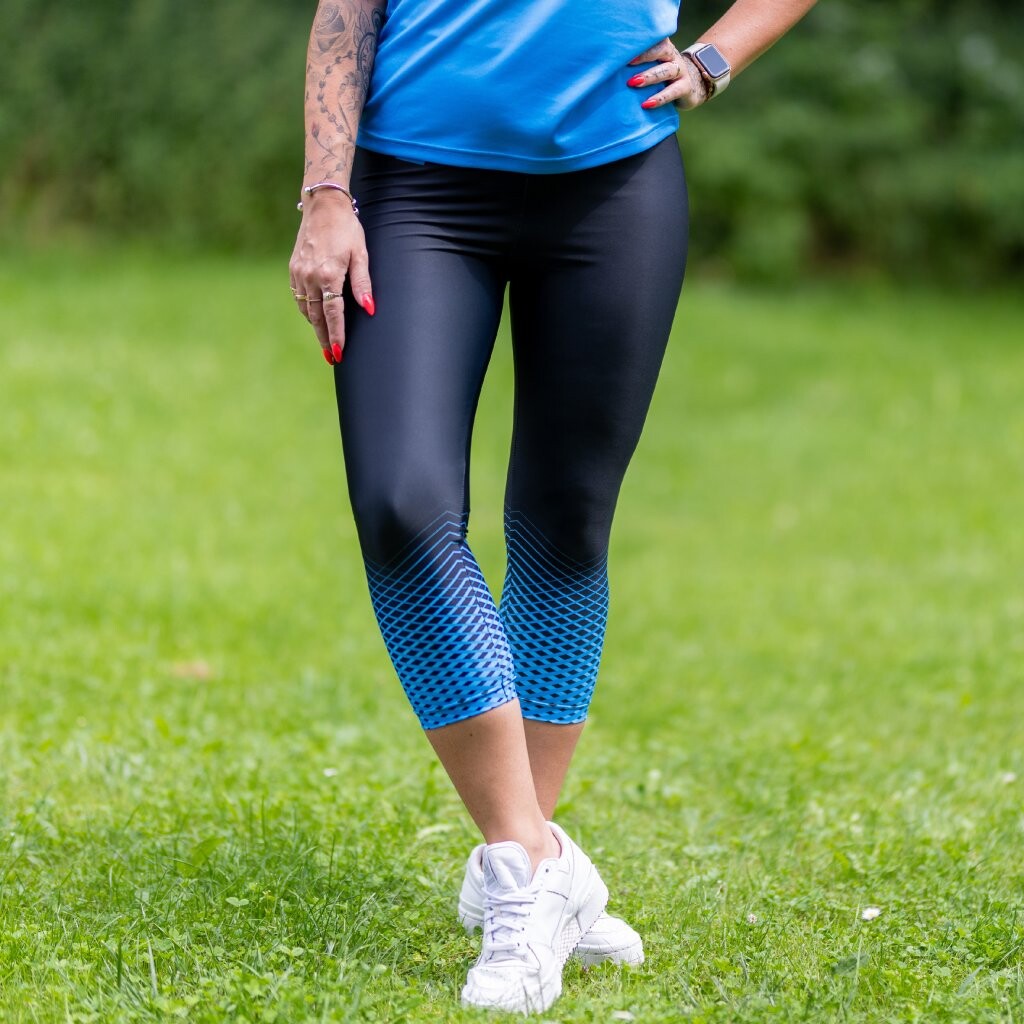 Dámské 3/4 legíny Eleven Lucy Vortex Sky Velikost: M