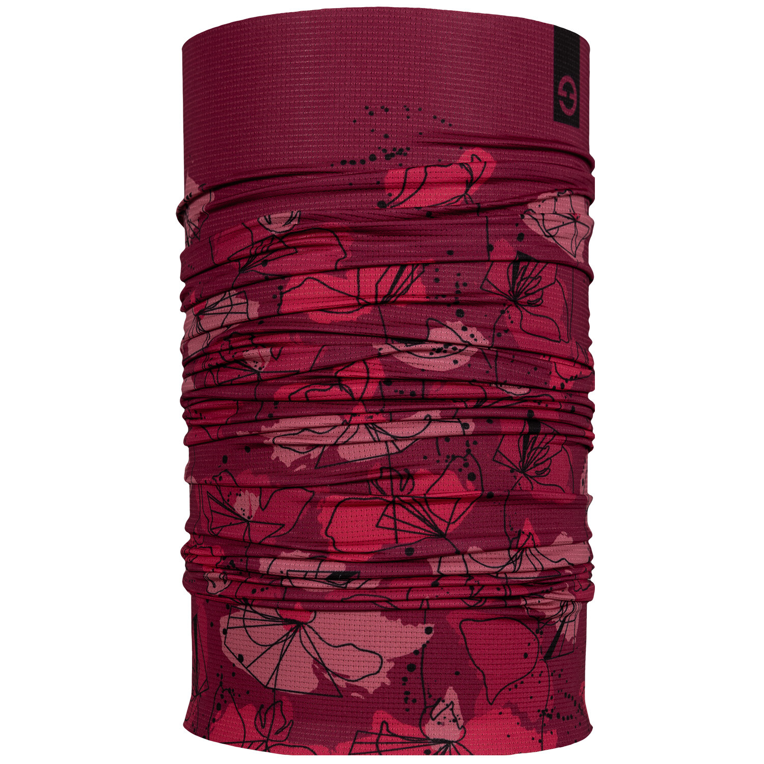 Multifunkční šátek Eleven Efez Blossom Bordo Velikost: UNI