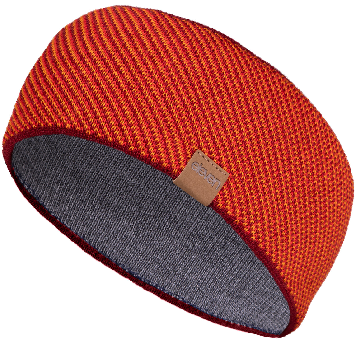 Pletená čelenka Eleven Slim Orange Velikost: UNI