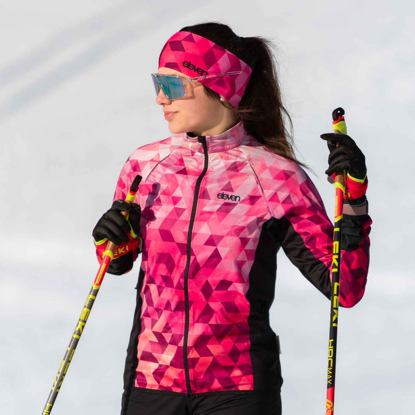 Dámská lehká bunda Eleven Clarisa Tripeak Pink Velikost: S