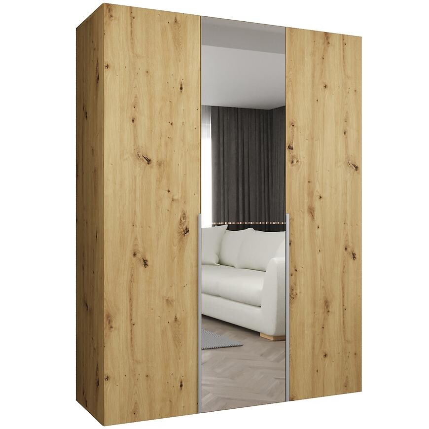 Skříň Alicante II 150 artisan stříbrná