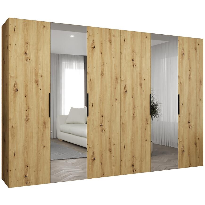 Skříň Marbella II 300 artisan černá