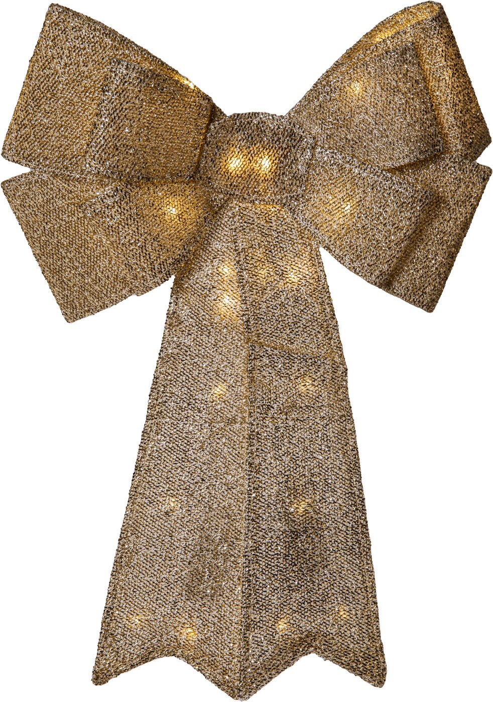 Závěsná svítící LED dekorace výška 62 cm Star Trading Lotta - zlatá