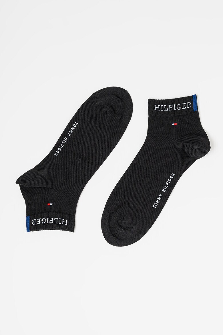 Tommy Hilfiger pánské černé ponožky 2 pack 701232466 39-42