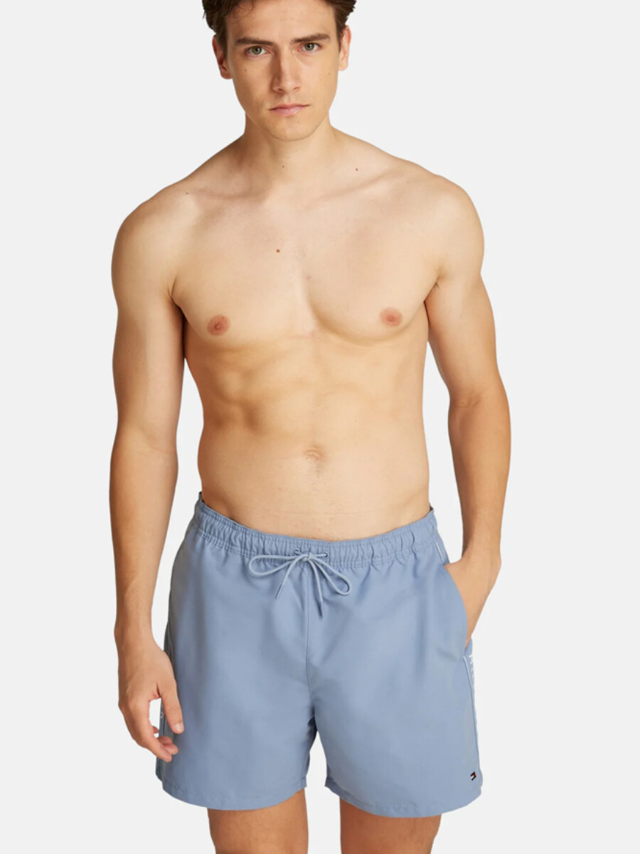 Tommy Hilfiger pánské modré plavky UM0UM03481 S