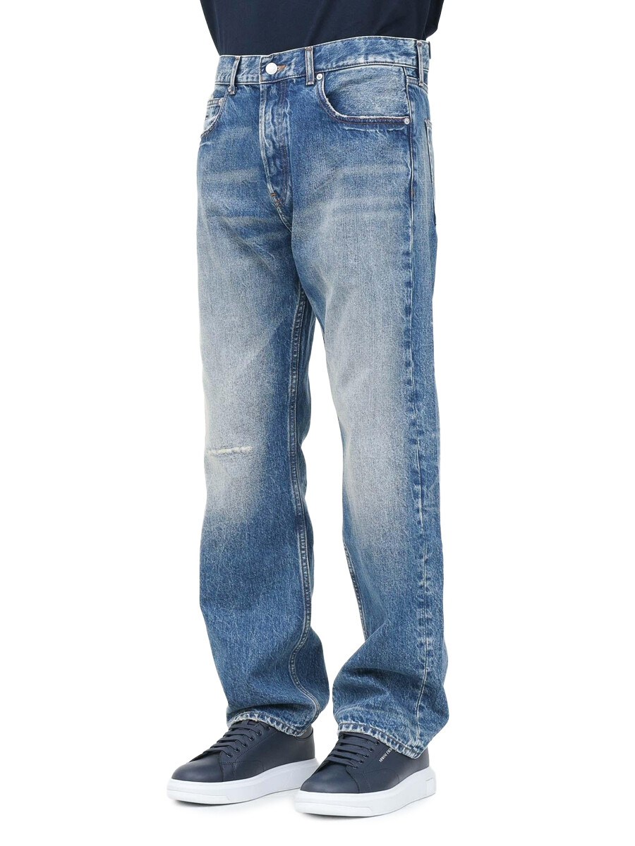 Tommy Jeans pánské modré džíny DM0DM21181 33/32