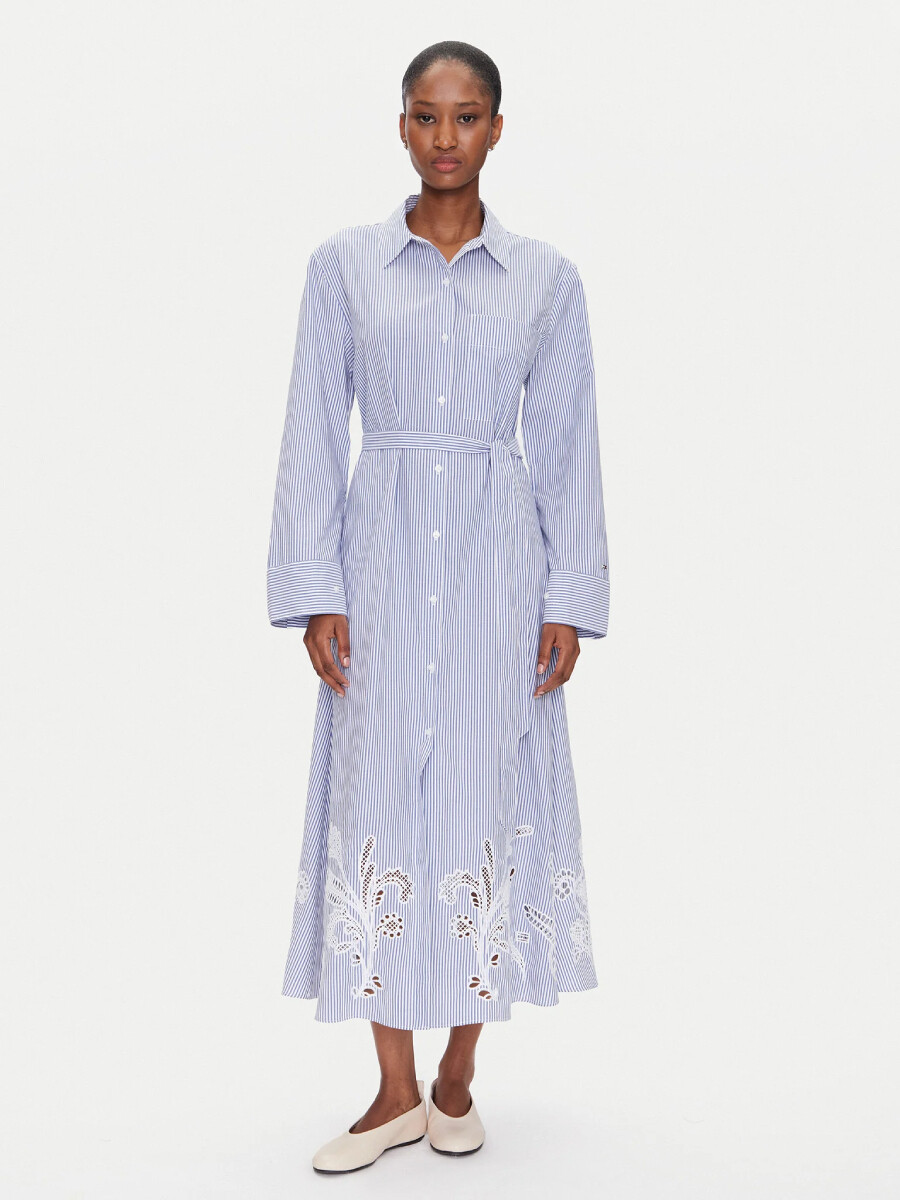 Tommy Hilfiger dámské pruhované šaty WW0WW44660 34