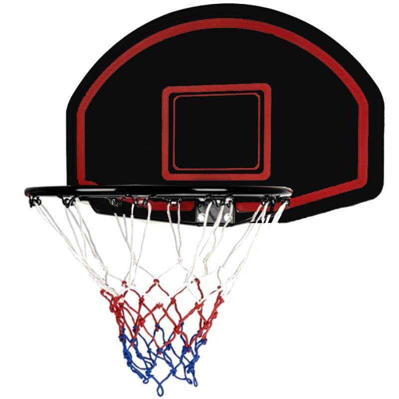 Sedco Panel na basket 3201B BLACK - koš + síťka 60*40cm