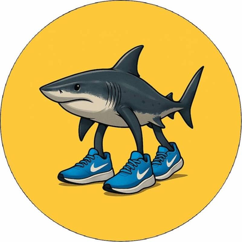 Jedlý papír Tralalero Tralala Italský brainrot 19,5 cm - Pictu Hap - Pictu Hap