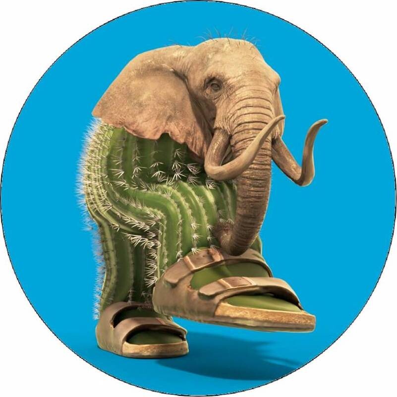 Jedlý papír Lirili Larila Italský brainrot 19,5 cm - Pictu Hap - Pictu Hap