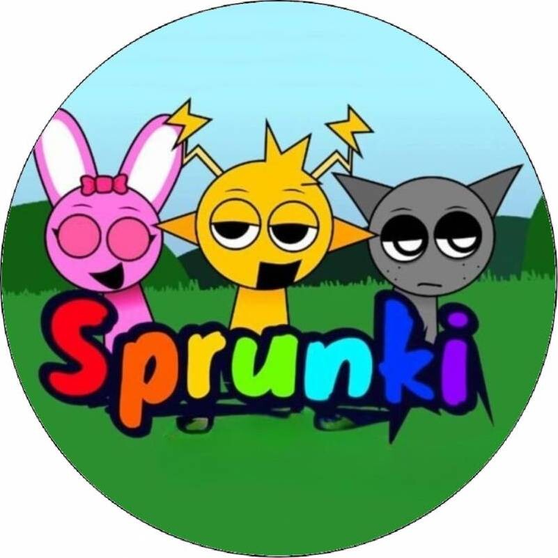 Jedlý papír Sprunki 19,5 cm - Pictu Hap