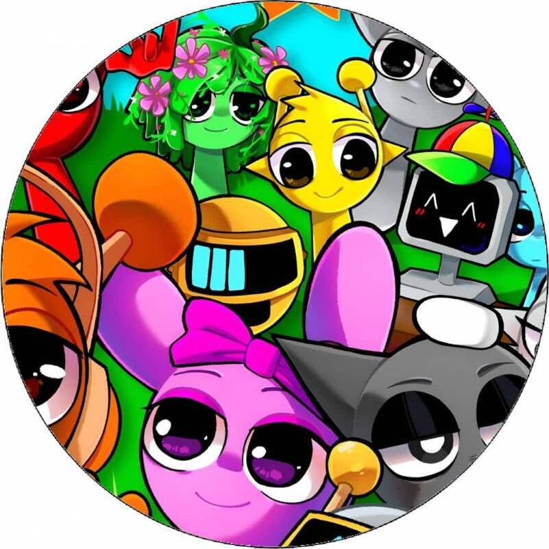 Jedlý papír Sprunki all 19,5 cm - Pictu Hap