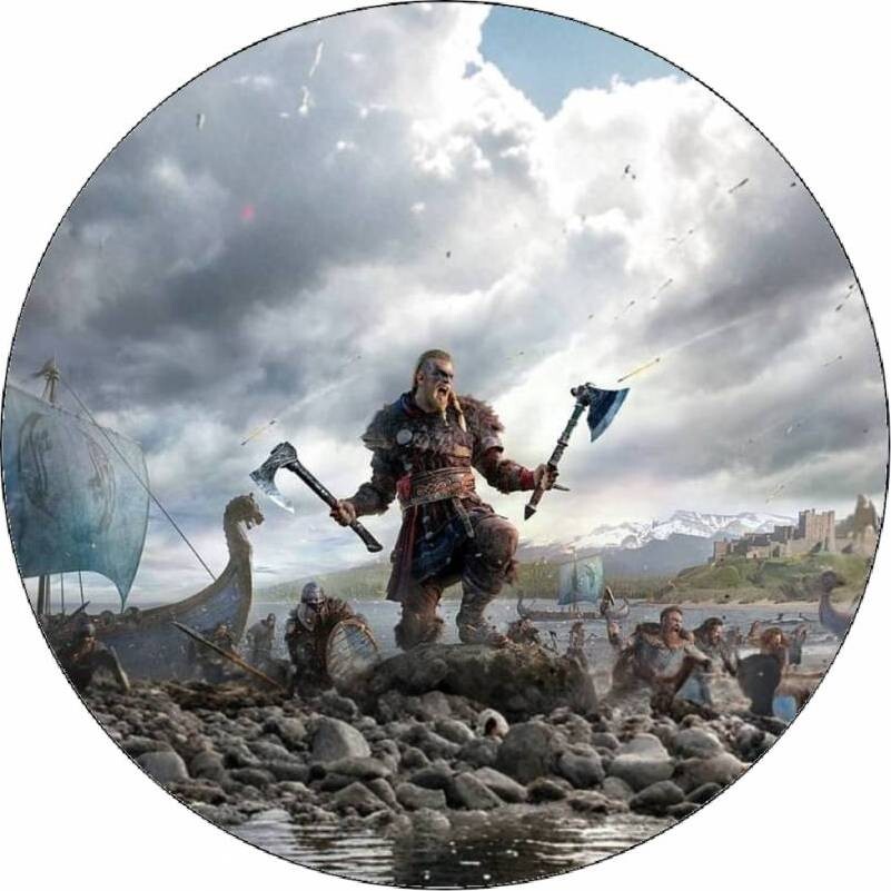 Jedlý papír Viking vylodění 19,5 cm - Pictu Hap