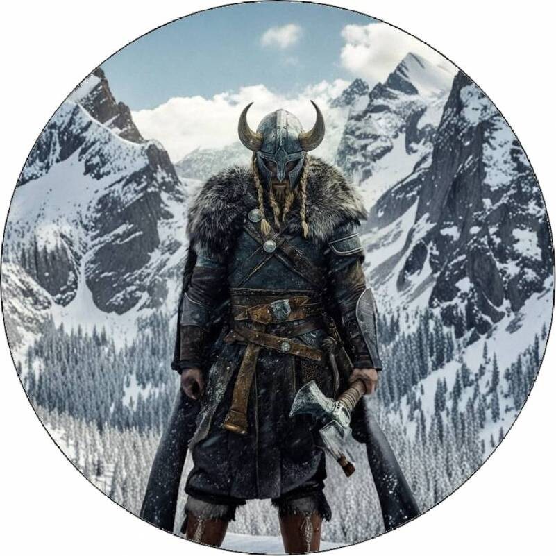 Jedlý papír Viking v horách 19,5 cm - Pictu Hap