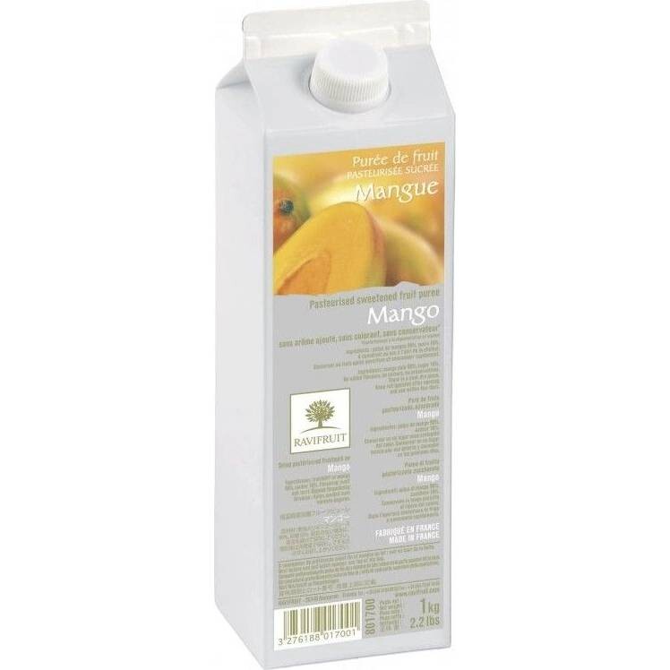Ravifruit pyré mango pasterizované 1 kg - IRCA