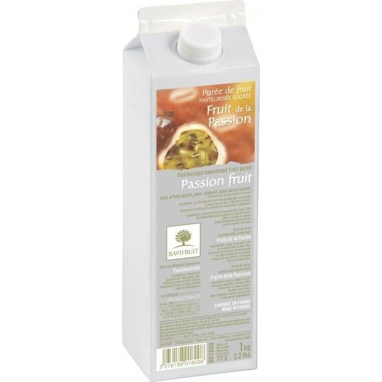 Ravifruit pyré maracuja pasterizované 1 kg - IRCA