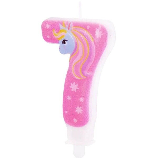 Svíčka dortová Jednorožec 