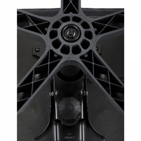 Kancelářská židle černá šedý kříž kolečka na tvrdé podlahy KA-C715 BK2 BLACK FRIDAY Autronic