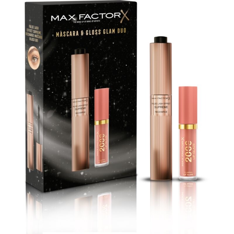 Max Factor Mascara & Gloss Glam Duo dárková sada