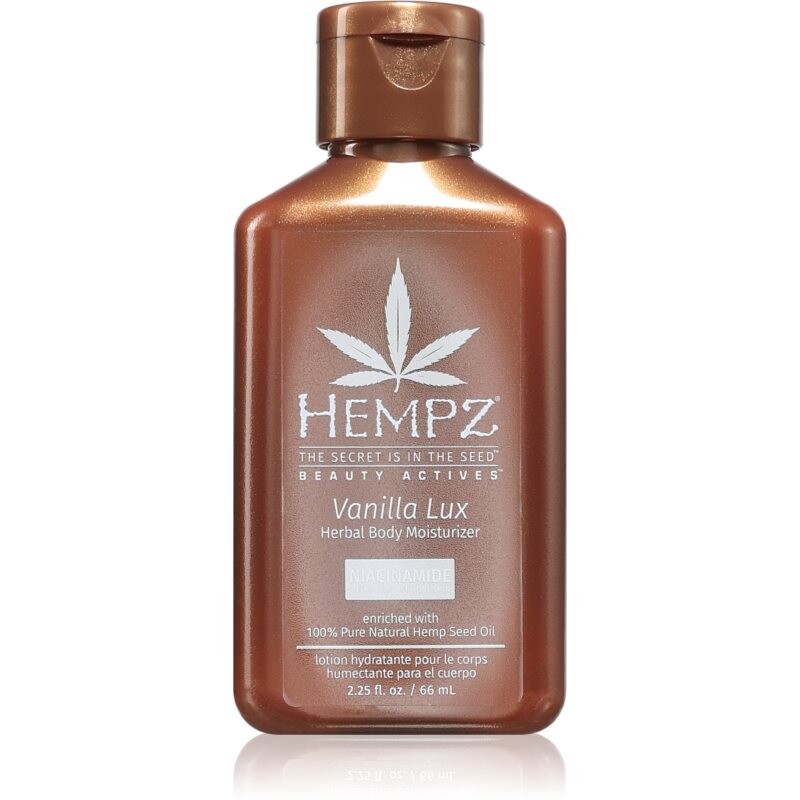 HEMPZ Vanilla Lux tělové mléko 66 ml