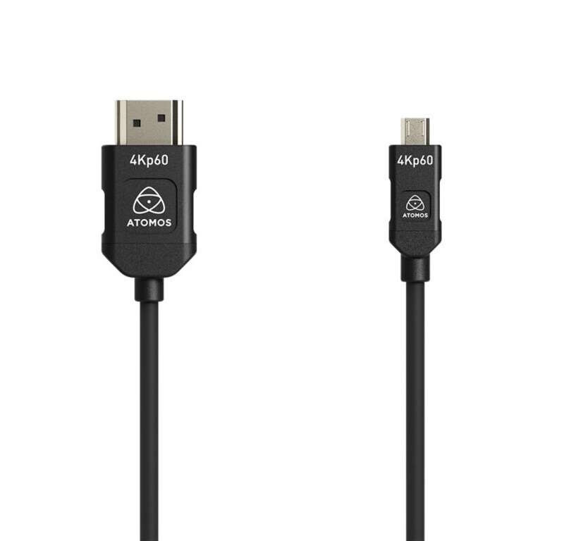 Atomos kabel Micro HDMI 4K60p 45 cm