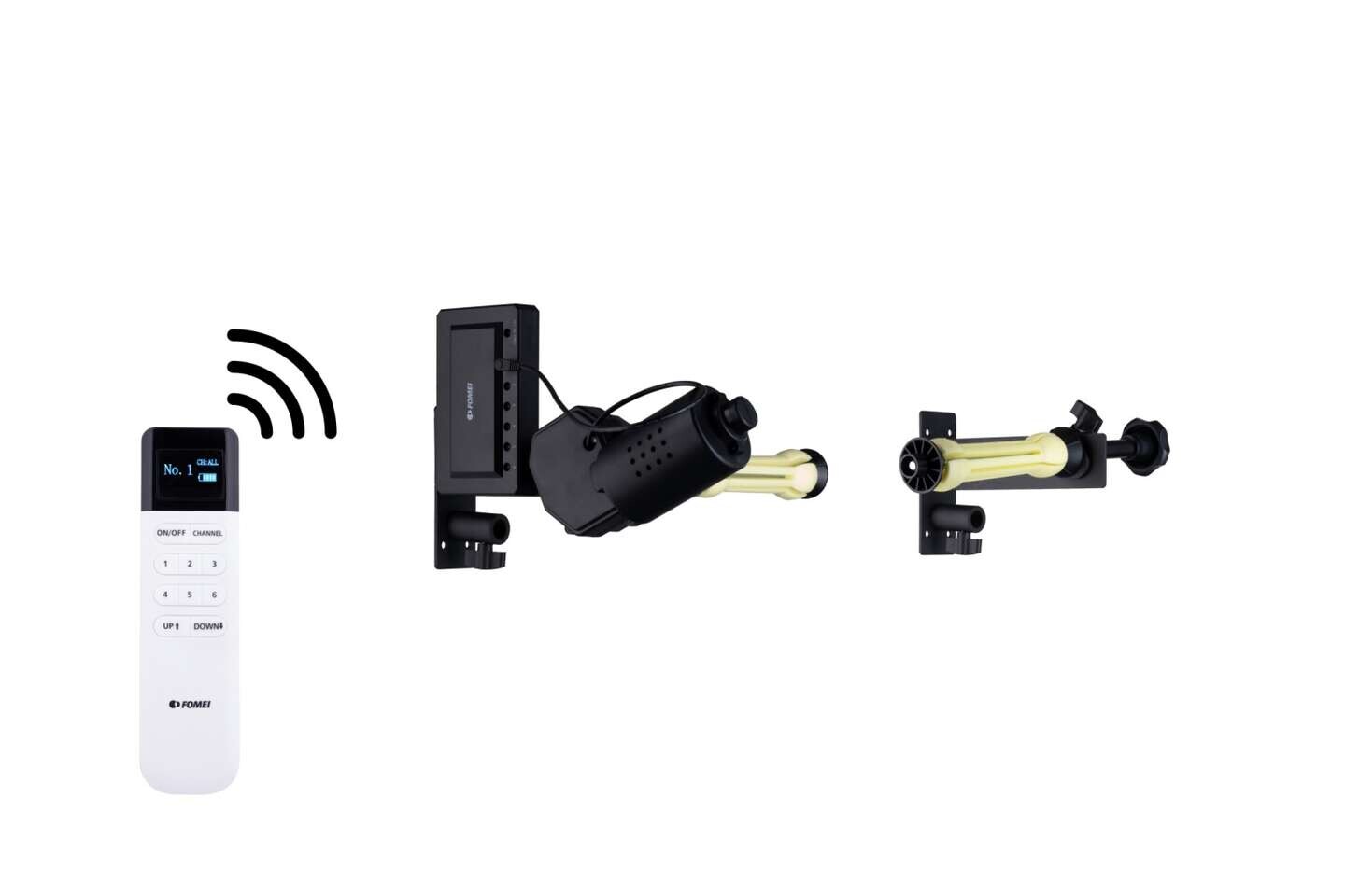 Fomei B-1WM motorový kit pro 1 roli fotopozadí s dálkovým ovládáním